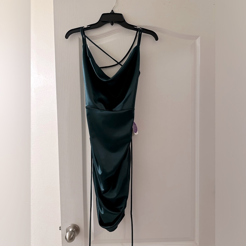 Satin Dress